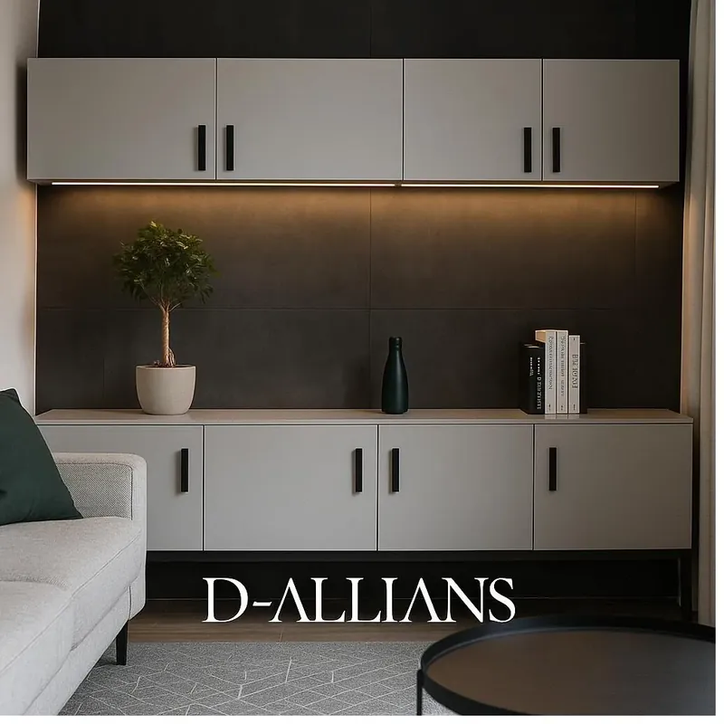 Buffet bas & modules hauts salon — Sil'home par D-Allians